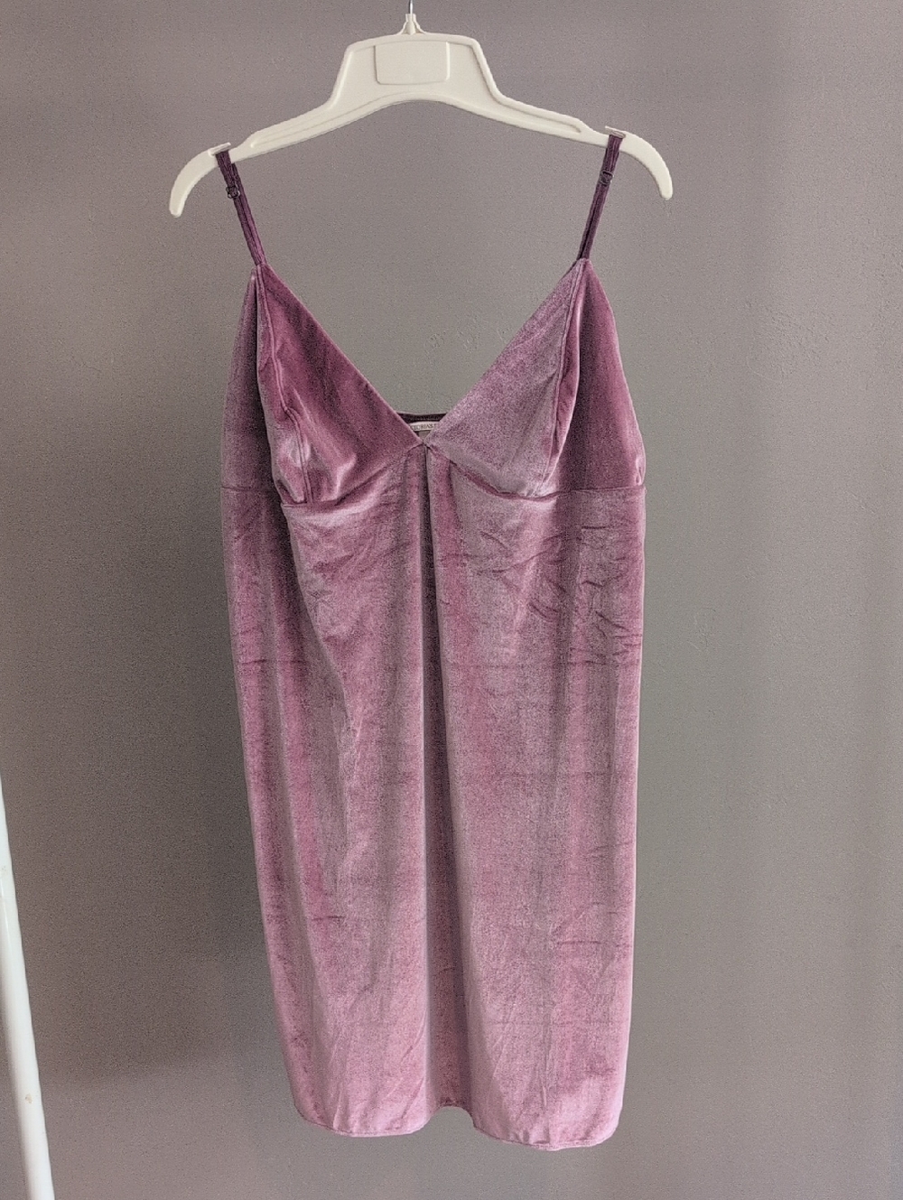 Victoria's Secret Velvet Mauve Slip Dress Nighty